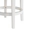 Alaterre Furniture Clara Swivel Counter Height Stool, White, 2PK ANCL03FDCR2 - alternate 3